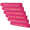 TE-Trend Folding Ruler, Pink, 2 Metres, Folding Ruler, Laser Engraving,