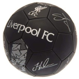 Liverpool FC Signature Ball -Black/Silver (Size 5)