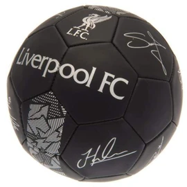 Liverpool FC Signature Ball -Black/Silver (Size 5)