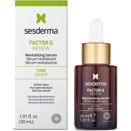 Sesderma Factor G Renew Sérum Liposomado con Factores de Crecimiento, Colágeno y Péptidos, Antiedad y Reafirmante Facial, 30 ml