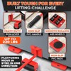 Furniture Lifter Tool & Furniture Moving Sliders Set 360° Rotating
