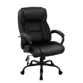 FDW Big and Tall Office Chair High Weight Capacity Office Chair w/ 500lb Wide Seat - Black