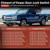 SWITCHRISE No.15077858 Power Door Lock Switch for Chevy Silverado 1500
