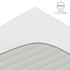 Flowen Fitted Sheet, 160 x 190 cm, Microfibre Fitted Sheet