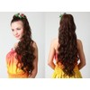 Priscilla HULA-02 Long Natural Straight Hula Wig, Heat Resistant, TNC,
