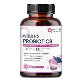 Nature Target Probioticos Vaginales 100billones Hecho En Usa