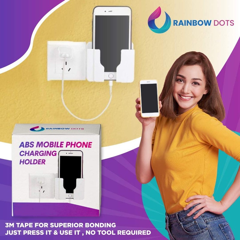 Mobile Stand Wall Mount Holder for Charging AC Remote Holder