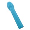 DGBRSM 2PCS Plastic Ice Cream Fruit Scoop Blue Pink 7.2x1.2