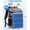 Pritent Cooler Backpack Insulated Waterproof,30 Cans Leakproof Lunch Backpack for