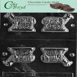 3D STANDING LAMB chocolate candy mold