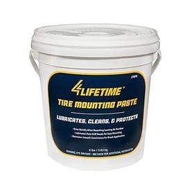 Tire Mounting Paste - Biodegradable Universal Lubricant for Motorcycle, Bike, Truck, ATV - Direct Application - Ready to Use - Low Profile, Aluminum & Alloy Wheel 8 lbs