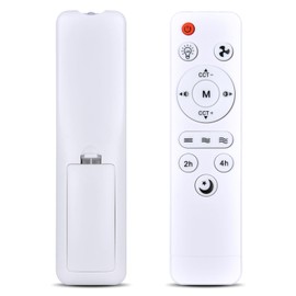 ‎ZWP Ceiling Fan Replacement Remote Control for LITTARBY 783798488341 783798488358,AURALK FS001,JTT Lights-2, AURALK FS001, Flarouch LEC019-W, FANSEXPERT 2024082701015, Elenhome FS-HX-R520 Ceiling Fan