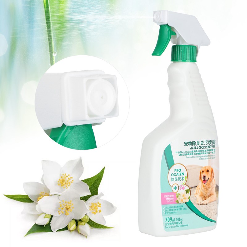 709ml Pet Odor Cleaner Indoor Cat Stain Odor Enzyme Remover