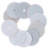 11Pcs/Set Diamond Polishing Pads Sanding Abrasive Disc with Backer Pad
