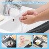 Silicone Faucet Splash Guard 4" x 30", Faucet Water Catcher