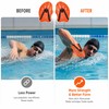 Swim Training Hand Paddles for Adults – Adjustable Silicone Strap