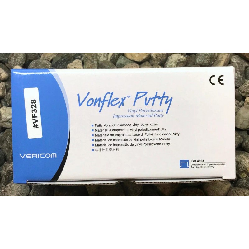 VERICOM Vonflex Dental Impression Putty VPS Regular Set 2 Pack