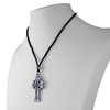 Pewter Complex Celtic Knotwork Irish Cross Pendant