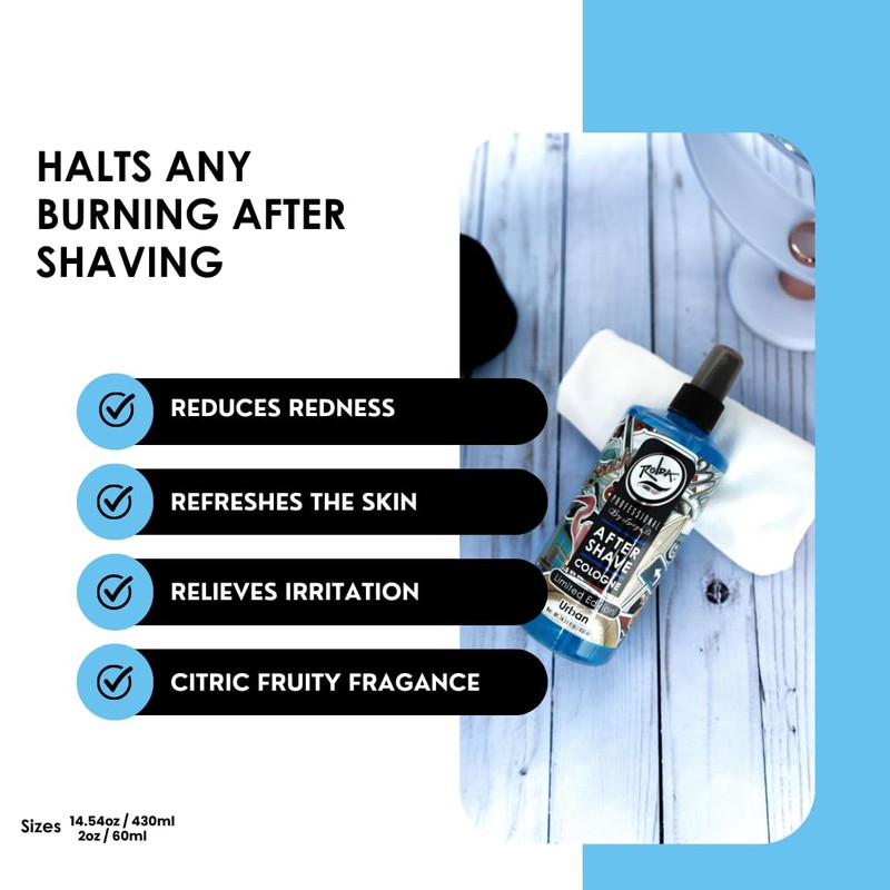 Rolda Urban After Shave Tonic Cologne Spray For Men -