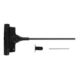 ATTAS Door Closer (60 kg) Spring Black 25 kg, 40 kg, 60 kg, 80 kg Closing Force, Automatic Door Closer, Outdoor Garden Gate, Garden Door