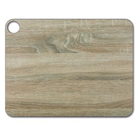Arcos Cutting Board-Resin and Cellulose Fibre 42.7 x 32.7 cm (16.81 x 12.87 Inch) and 6.5 mm (0.26 Inch) Thickness-Brown Colour, Stainless Steel ands Plastic