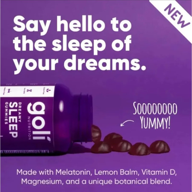 60 Gomitas Goli Nutrition, Sleep Melatonina
