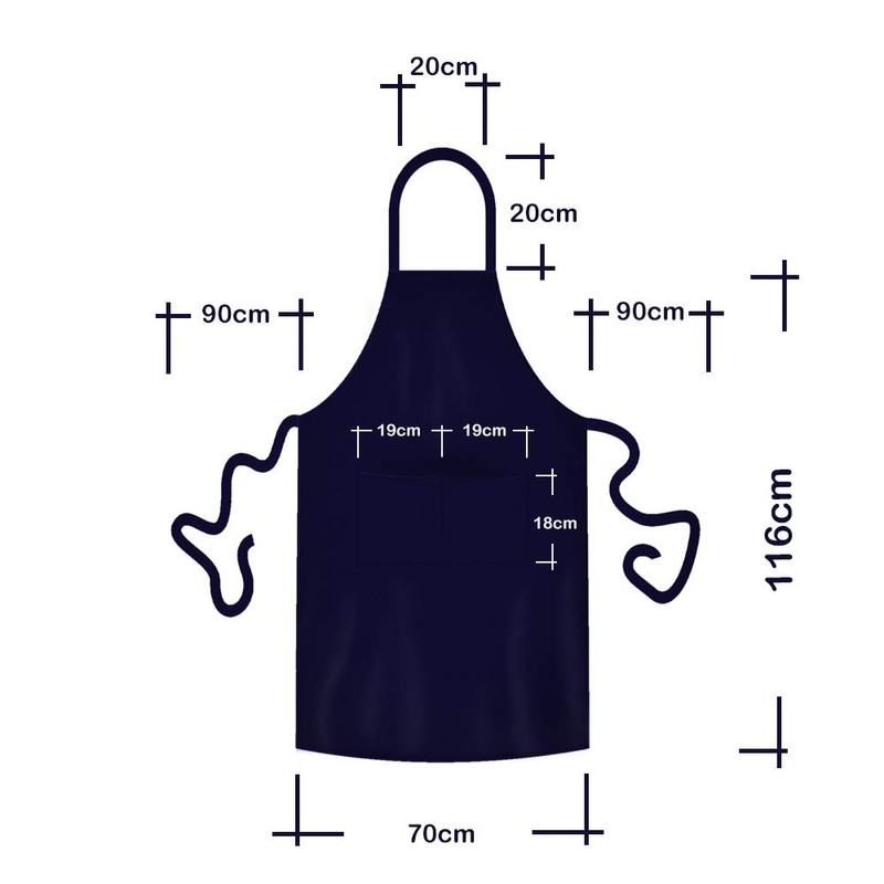 teprovo Men's BBQ Apron Cooking Apron Bib Apron Man Cooking