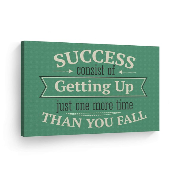 Smile Art Design Success Consist of Getting Up Just One