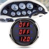 52MM/2in 3‑In‑1 Water Level Meter Sewage Gauge Voltage Instrument 0‑190Ω