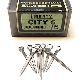 Liberty 5 City Horseshoe Nails 250 Count Box