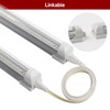Kihung 3FT LED Shop Light Fixture,Upgrade V Shape T8 Tube