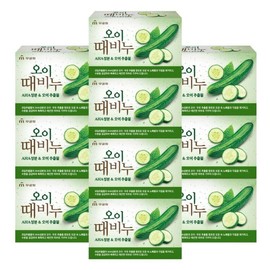 Mugunghwa 무궁화 오이때비누 90g x 10개 Mugunghwa Cucumber Soap 90g x 10 pieces