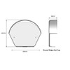 Klober Dry Verge Roof Edging Kit - 8 x Grey
