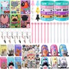 91 Pcs Cat Party Favors Include 12 Squeeze Toys, 12