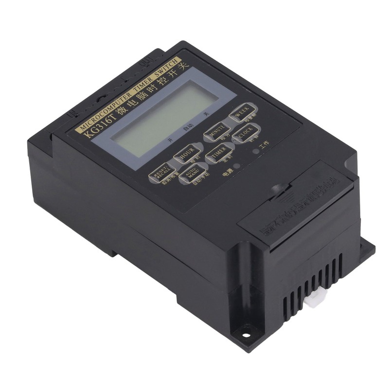 Time Switch Mechanical Timer Auto Controller Power Off Memory 25A