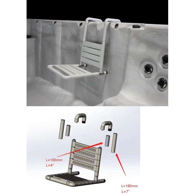Swim Spa and Hot Tub Removable Seat