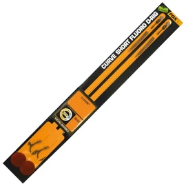 Fox Edges Curve Short Fluoro D-Rigs - Carp Rig, Hook Size/Line Diameter: Size 6 / 20lb