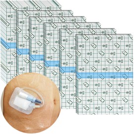 Dialysis Catheter Shower Cover | 6x8 Inch Shower Protector for Central Line Wound Dressing Large Waterproof Bandages Chemo Port Chest Catheter Covers for Showering (Pack of 50)