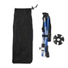 Hiking Poles Collapsible 5 Sections Portable Aluminum Hiking Sticks for