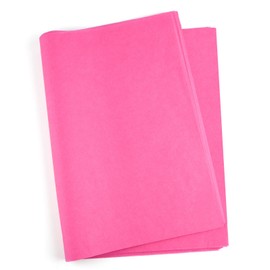 TUPARKA 60 Sheets Valentine's Day Tissue Paper 50x35CM Hot Pink Gift Wrapping Paper Bulk for Valentine's Day DIY Crafts Birthday Wedding Baby Shower Gifts Packing Decoration（Hot Pink）