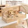 Hamster Cage, 40x20x20inch Hamster Tank with Acrylic Viewing Panels