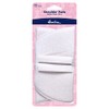 Shoulder Pads Set-In Large White