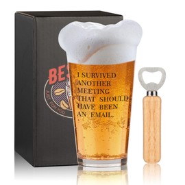 16oz Gifts For Dad, Christmas Gifts For Men, That Should Have Been An Email Beer Cups, White Elephant Gifts For Adults, Funny Gag Gifts, Gifts Ideas From Daughter Son, Funny Shot Glasses Alcohol Gifts