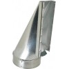 Made in USA 6" ID Galvanized Duct End Stack Boot
