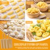 6 Pcs Gnocchi Boards, Wood Pasta Board with 6 Pcs