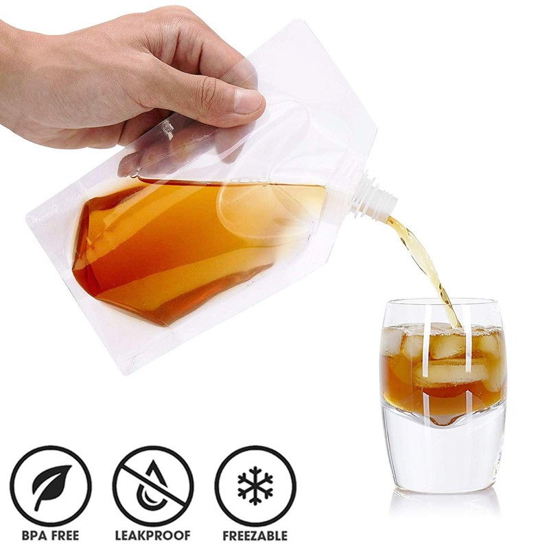 Concealable And Reusable cruise sneak flask Liquor kit，Rum Runners Alcohol