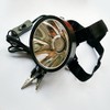 10W 12V Led Outdoor Headlamp Hunting Fishing External Power Dc Clip Power Headlight Glare (Warm White)