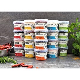 Nature Kitchen Hickory Smoke 40G Pot Of Seasoning Spices And Herbs. Everyday Cooking Blends For Marinades, Sauces, Frying, Baking Or Grilling