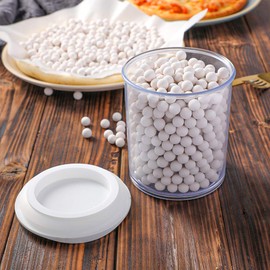 2.2LB Ceramic Pie Weights 10mm Pie crust Weights with ceramic Sealed Jar