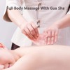 Gua Sha-Massage, Natürlicher Guasha aus Jade Stein - Gesichtsmassage Für